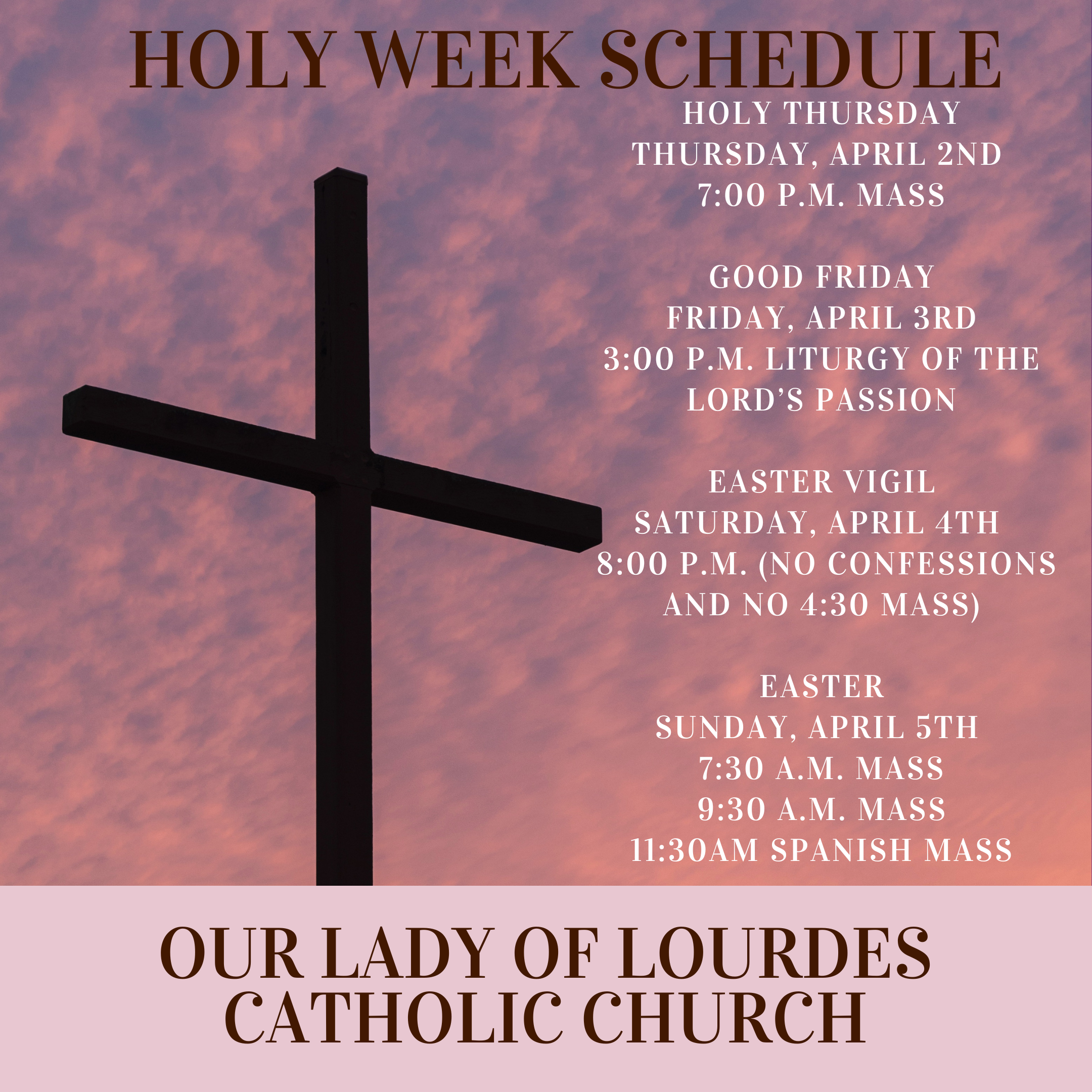 Holy Week Schedule (1)